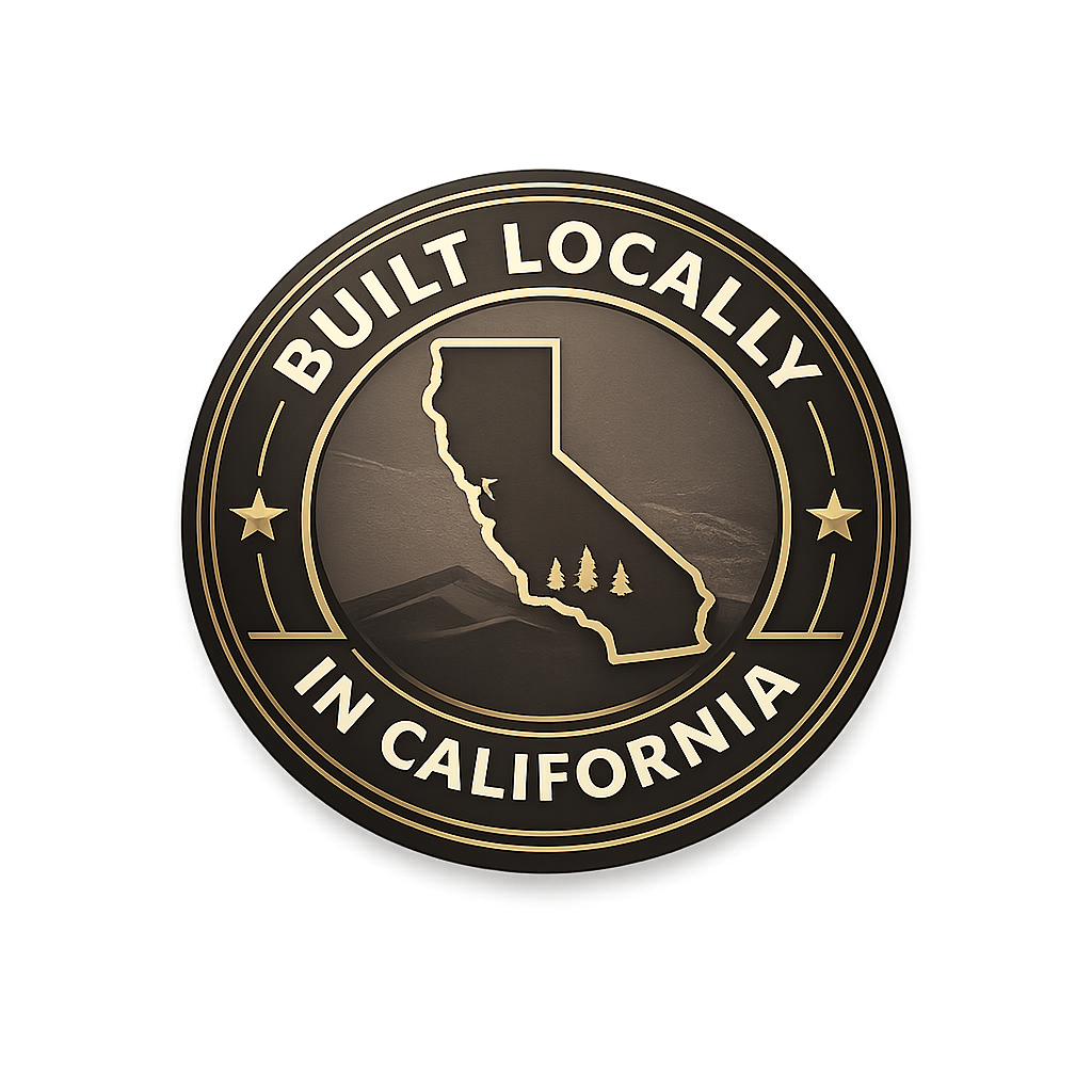 Built locally in California