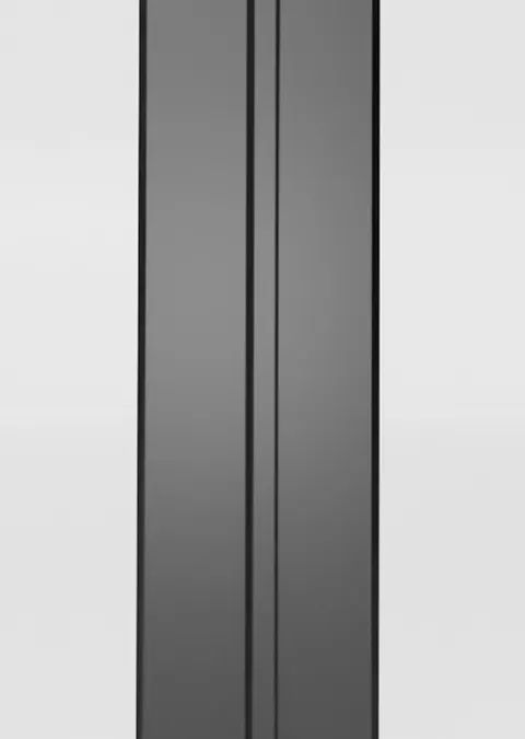 FlowDoors panel edge showing no visible hinges